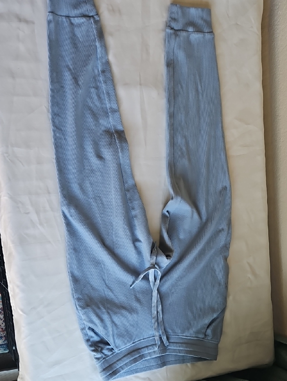 Marc New York Light Blue Ribbed Lounge Pants